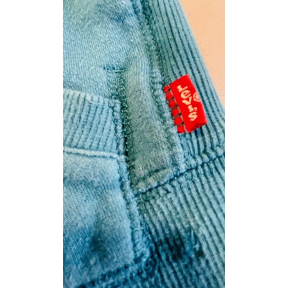 Levi's Boys Blue Zip Up Lined Hoodie S Turquoise Blue Youth Sweatshirt - Picture 9 of 13